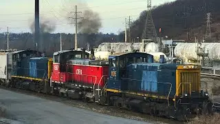 Railroad Action in Allentown w/ NS & LVRM