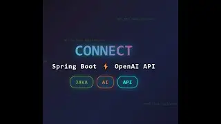How To Connect To Open AI API Using Java Spring Boot