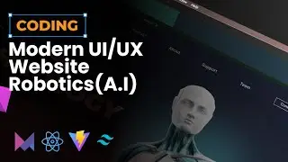 Modern UI/UX Website Robotics Products using React, Vite, Tailwind CSS , And Framer Motion.