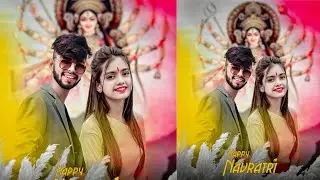 Navaratri Photo Editing || Durga Puja photo Editing || Navratri Special Photo Editing