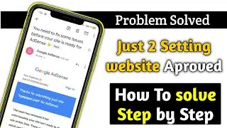 [Approved 100%] You need to fix some issues before your site is ready for AdSense (Adsense aproval)