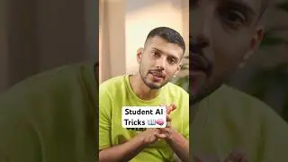 Student AI tricks 🤫📚