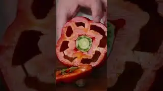 Getting schooled on cutting peppers 🫑 #shorts