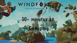 jetpack through the sky with no worries | windfolk no commentary longplay 🍃