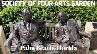 Society of Four Arts Garden in Palm Beach, Florida