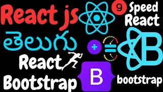 React bootstrap telugu || How to use Bootstrap in react js 