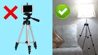 DIY FLOOR LAMP + TABLE LAMP | TRIPOD FLOOR LAMP     | EASY DIY PROJECT