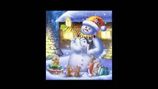 Snowman And His Animal Friends