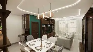 Modern 3BHK Interiors in Hyderabad | 3BHK Interior Design