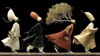 Surreal AI Dance Video - Saffron and Smoke - Kelly Boesch | 4K