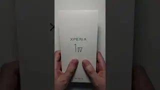 Sony Xperia 1 IV Unboxing! (Black) YouTube #Shorts