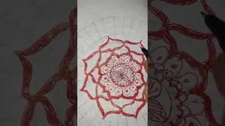 Beautiful Hand-Drawn Mandala Art | Relaxing & Mindful Drawing