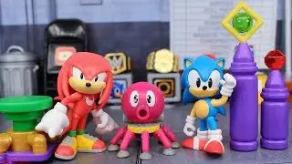 Jakks Pacific 2.5" Sonic Oil Ocean Quest Diorama Review!