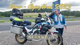 Como - Capo Nord 2023 - Ep. 1 (da Como ad Hannover) ...piove!