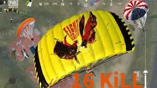 PUBG MOBILE LITE rush Gameplay  (16 KILLS) Duo VS Squad