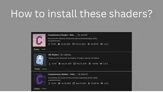 How to install shaders in Tlauncher Minecraft under 3 minutes! | Complementary/BSL....etc.