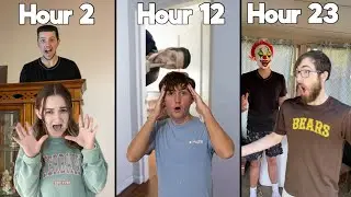 SCARING MY FRIENDS FOR 24 HOURS!!!