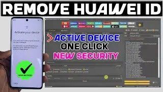 Huawei ID Remove Unlock tool - All Huawei Mobiles Frp Bupass 2026 Latest security Free