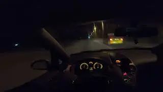 вечерний авто прохват