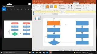 How to make flow chart on Power Point