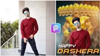 Dussehra Photo Editing|Dussehra Photo Editing PicsArt|Dussehra Photo Editing 2020|Happy Dussehra