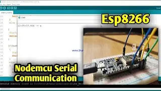 Nodemcu Serial Communication / Arduino IDE with Programming / Nodemcu project / Eshwar Electro Tech