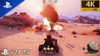 (PS5) CROSSOUT - Patrol (PvE) Gameplay Walkthrough [4K 60FPS] - No Commentary
