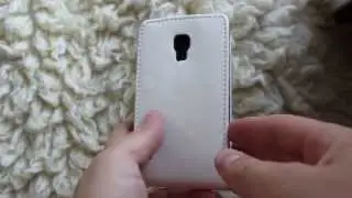 Чехол-книжка для LG Optimus L7 2 P713 Magnetic Glossy Leather Flip Case