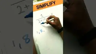 SIMPLIFICATION question 