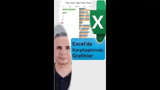 Excel’de Karşılaştırmalı Grafikler #excel #exceltips #exceleğitimleri #exceleğitimleri #keşfet