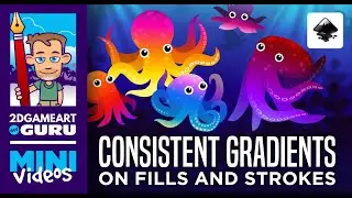 Inkscape Mini Tutorial - Consistent Gradients on Fills and Strokes