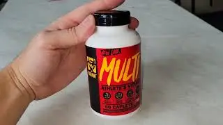 👍Mutant Core Series Multi Vitamin хим анализ на содержание витамин группы В.