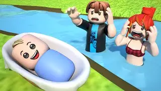 ROBLOX Brookhaven 🏡RP - FUNNY MOMENTS: Child Was Abandoned By River | Roblox Jack