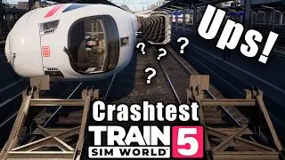 Der GIGA PRELLBOCK-CRASHTEST in Train Sim World 5