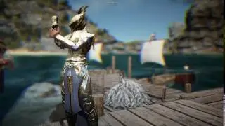 Black Desert Online - Anemos Costume animation.
