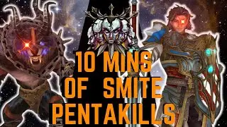 10 Minutes of SMITE Pentakills