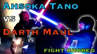 Epic Lightsaber Battle Ahsoka Tano vs Darth Maul Clones Wars Season 7 Episode 10 Fights Starwars