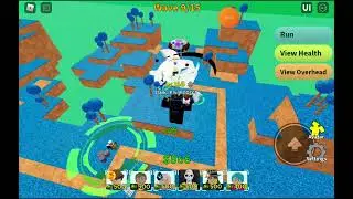 Roblox Astd(All star Tower defense) grinding for super sayian blue goku (6 star)