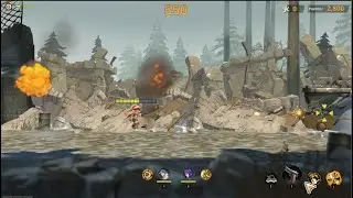 Solo A Pistola Metal Slug Awakening Base De Las Montañas Nevadas 