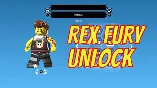 LEGO City Undercover Remastered Rex Fury Unlock Location and Free Roam Gameplay