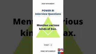Power BI Interview Questions // Most Asked Power BI Interview Questions // Part 3 // 