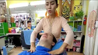 💈MUSTACHE SHAVING by Female Barber 