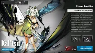 [Arknights] Paradox Simulation: (Kal'tsit) Specimen of Civilization.