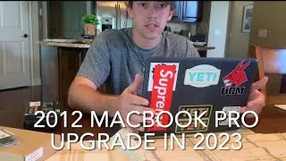 2012 Apple MacBook Pro Upgrade in 2023 (HDD to SSD and New Battery)