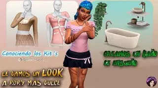 Le damos un toque más dulce a Rory? La licántropa más mala😮 y probamos los nuevos kits de #sims4