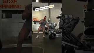 After 3 hours of legs