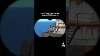 Rust Console I can now ping players with crossbow…