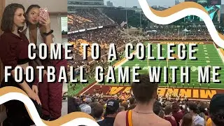A DAY IN THE LIFE OF A COLLEGE STUDENT | Football Game Edition | University of Minnesota