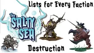 Warcry 2.0 - Destruction - Starter Lists for Every Faction