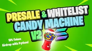 Presale & Whitelist in Candy Machine V2 with SPL-TOKEN AIRDROP (SOLANA NFT GUIDE)